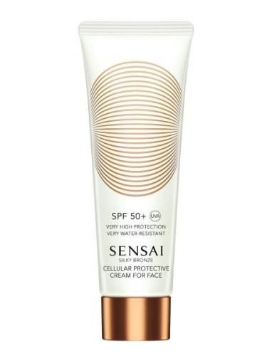 Silky Bronze Cellular Protective Cream For Face Spf50+ Solkrem Ansikt ...