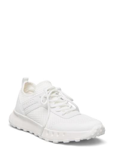 Bialauren Laceup Sneaker Flyknit Lave Sneakers White Bianco