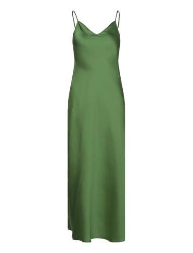 Bryony Dress Knelang Kjole Green AllSaints