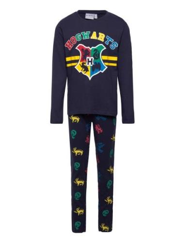 Pyjalong Pyjamas Sett Navy Harry Potter