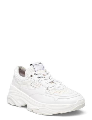 Slfgavina Trainer B Lave Sneakers White Selected Femme