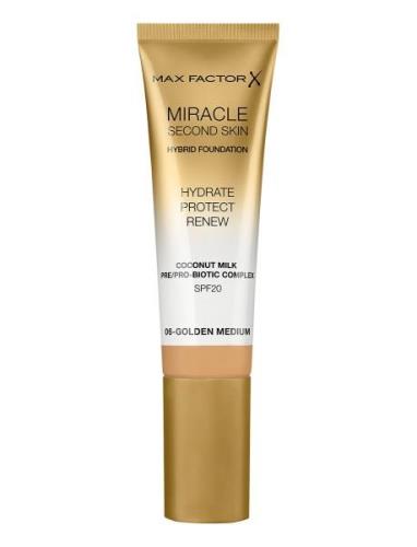 Miracle Second Skin Foundation Foundation Sminke Max Factor
