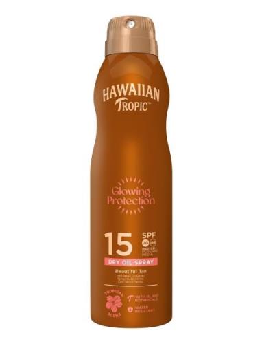 Dry Oil Argan C-Spray Spf 15 177 Ml Solkrem Kropp Nude Hawaiian Tropic