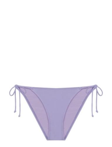 Tema Tanga Swimwear Bikinis Bikini Bottoms Side-tie Bikinis Purple Dor...