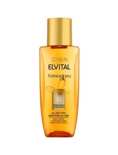 L'oréal Paris Elvital Extraordinary Oil Hair Oil 50 Ml Hårolje Nude L'...