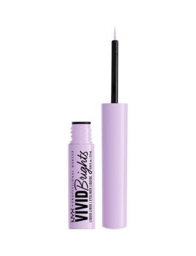 Vivid Brights Liquid Liner - Lilac Link Eyeliner Sminke Purple NYX Pro...