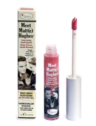 Meet Matt Hughes Genuine Lipgloss Sminke Pink The Balm