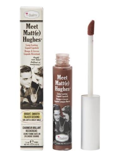 Meet Matt Hughes Reliable Lipgloss Sminke Brown The Balm