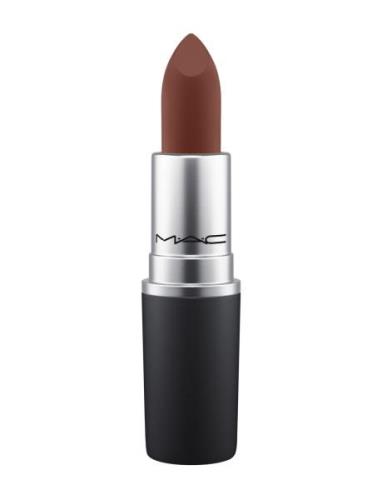 Powder Kiss Lipstick - Turn To The Left Leppestift Sminke Brown MAC