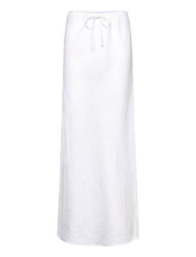 Cataline Skirt Langt Skjørt White Faithfull The Brand