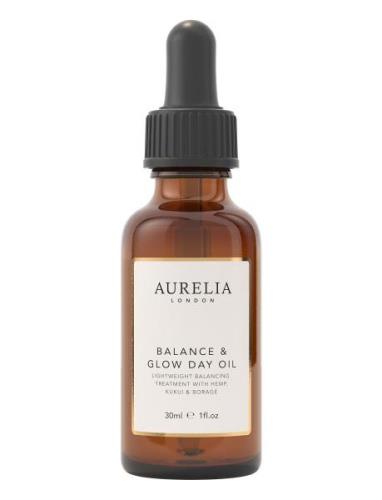 Balance & Glow Day Oil 30Ml Ansikts- Og Håroilje Nude Aurelia London