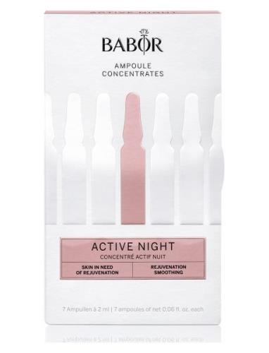 Active Night Serum Ansiktspleie Nude Babor