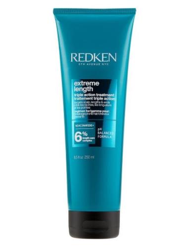 Redken Extreme Length Triple Action Treatment 250Ml Hårpleie Nude Redk...