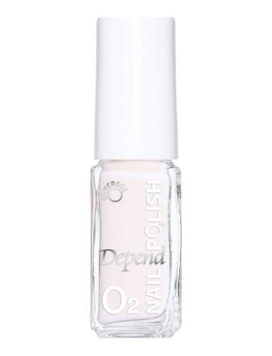 Minilack Oxygen Färg A129 Neglelakk Sminke Pink Depend Cosmetic