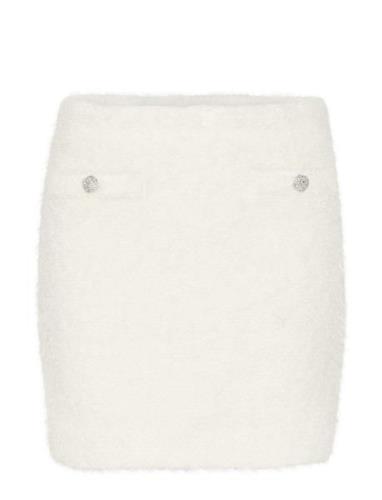 Yalanagz Hw Mini Skirt Kort Skjørt Cream Gestuz