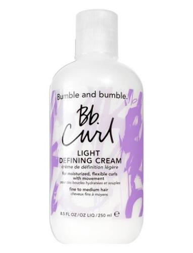 Bb. Curl Light Defining Cream Stylingkrem Hårprodukter Nude Bumble And...