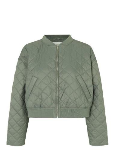 Hankmd Jacket Vattert Jakke Green Modström