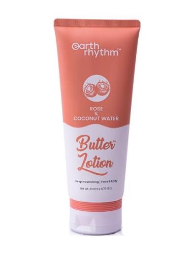 Rose & Coconut Water Butter Body Lotion Hudkrem Lotion Bodybutter Nude...