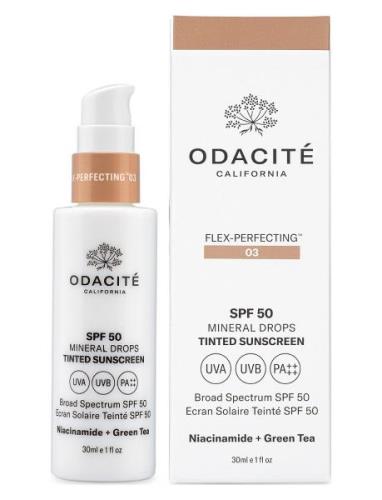 Flex-Perfecting Spf50 Tinted Sunscreen 03 Solkrem Ansikt Nude Odacité ...