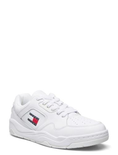 Tjm Leather Outsole Color Lave Sneakers White Tommy Hilfiger