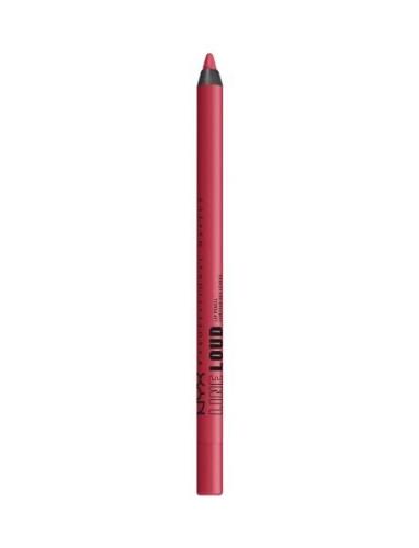 Line Loud Lip Pencil On A Mission Lipliner Sminke NYX Professional Mak...