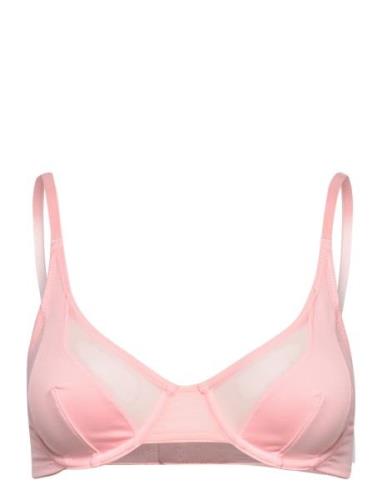Swirl Bra Lingerie Bras & Tops Wired Bras Pink OW Collection
