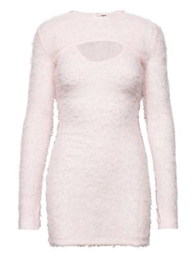 Peach Dress Kort Kjole Pink OW Collection