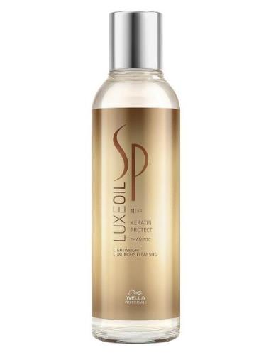 Sp Luxeoil Keratin Protect Shampoo Sjampo Nude Wella SP