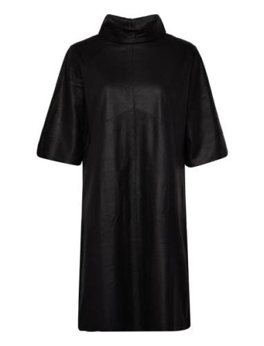 Dress Knelang Kjole Black DEPECHE