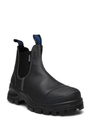 Bl 910 Xtreme Safety Boot Støvletter Chelsea Boot Black Blundst