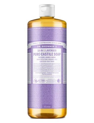 Pure Castile Liquid Soap Lavender Dusjkrem Nude Dr. Bronner’s