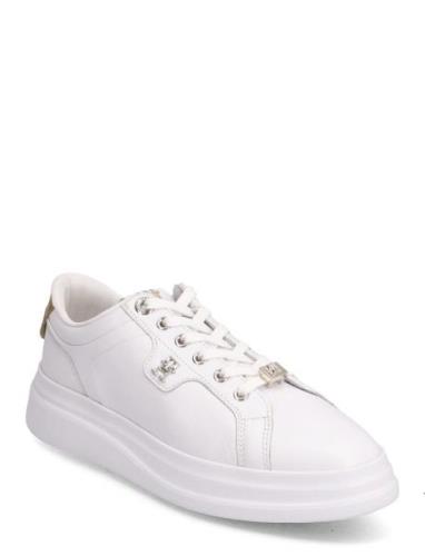 Pointy Court Sneaker Hardware Lave Sneakers White Tommy Hilfiger