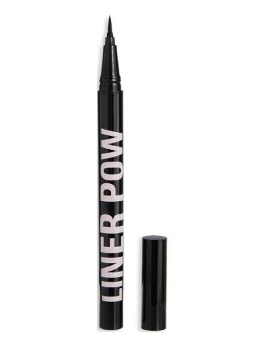 Revolution Liner Pow Liquid Eyeliner Eyeliner Sminke Black Makeup Revo...