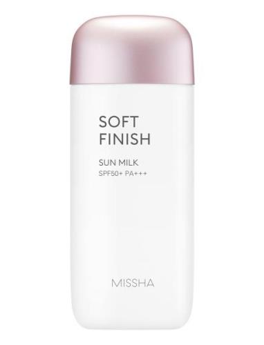 All Around Safe Block Soft Finish Sun Milk Spf50+ Solkrem Ansikt Nude ...