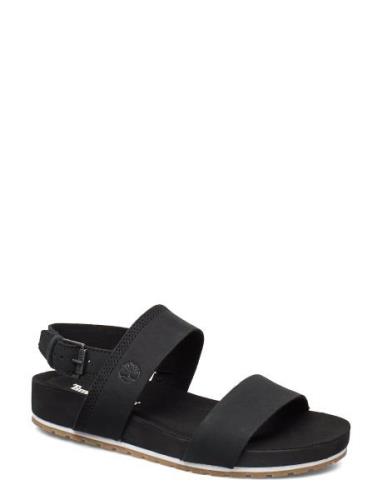 Malibu Waves Backstrap Sandal Black Flate Sandaler Black Timberland