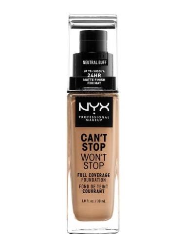 Can't Stop Won't Stop Foundation Foundation Sminke NYX Professional Ma...