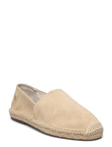 Cevio Suede Espadrille Espadriller Sko Beige Polo Ralph Lauren