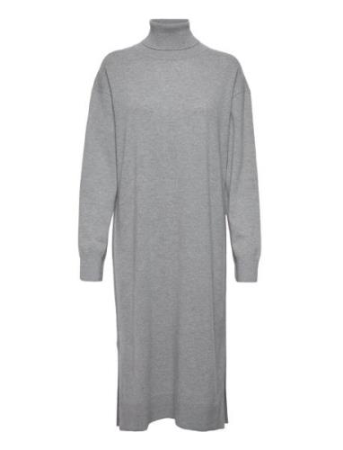 Amaris Dress 14001 Knelang Kjole Grey Samsøe Samsøe