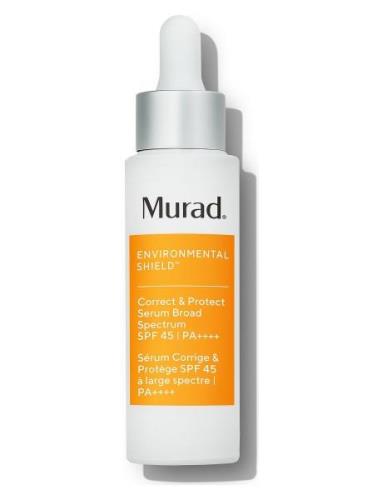 Correct & Protect Serum Spf 45 | Pa++++ Serum Ansiktspleie Nude Murad