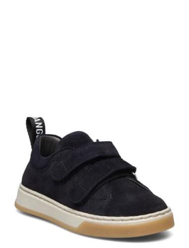 Shoes - Flat - With Velcro Lave Sneakers Black ANGULUS