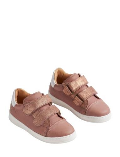 Sneaker Double Velcro Velo Lave Sneakers Pink Wheat