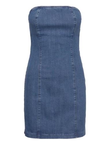 Ivy-Chelsea Tupe Denim Dress Kort Kjole Blue IVY Copenhagen