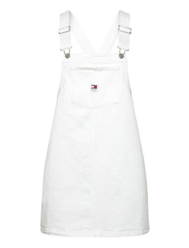 Pinafore Dress Bh6193 Kort Kjole White Tommy Jeans