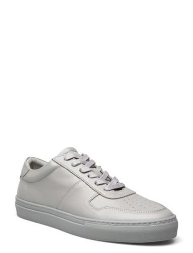 Wesley Leather Sneaker Lave Sneakers Grey Les Deux