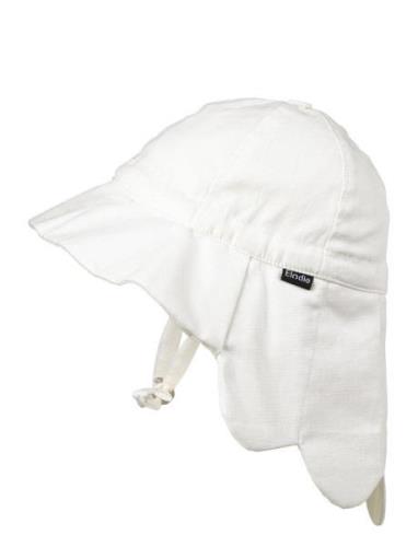 Sun Hat - Vanilla White 2-3Y Solhatt White Elodie Details