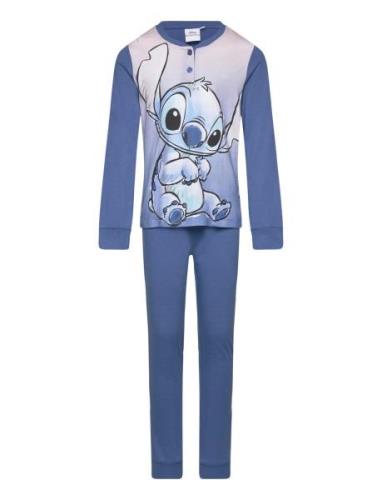 Pyjama Pyjamas Sett Blue Lilo & Stitch