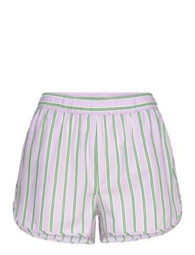 Vaila Short Pyjama Bottom Shorts Purple Etam