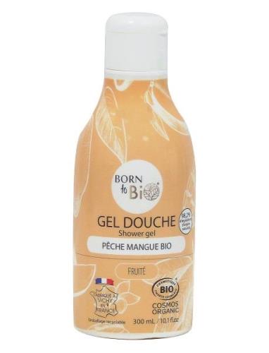 Born To Bio Organic Peach And Mango Shower Gel Dusjkrem Nude Born To B...