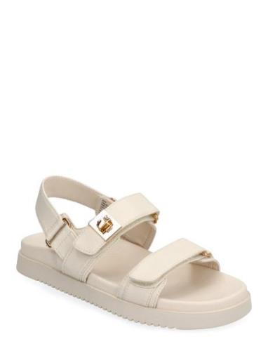 Mona Sandal Flate Sandaler Cream Steve Madden