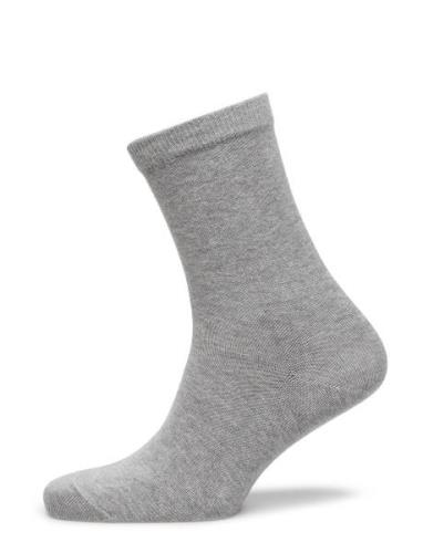 Cotton Socks Lingerie Socks Regular Socks Grey Mp Denmark